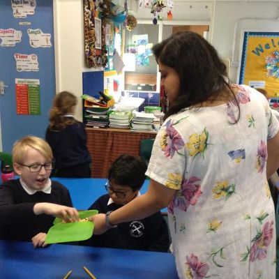 Class Two's Muslim experience afternoon.