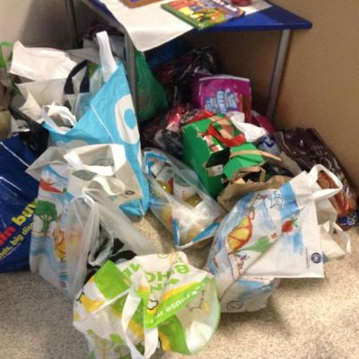 Class One's Charitable Act as part of their Autumn Term R.E curriculum. Great work Class one!